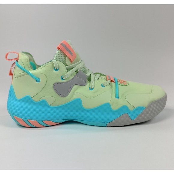 adidas Shoes Adidas Harden Vol 6 Mens Size 5 Green Mist Basketball Shoes Sneakers Gv871